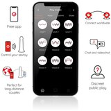 Oninder - LARGE BOGOTÁ VIBRATOR DILDO 9 SPEEDS NATURAL 22 CM -O- 4.5 CM - FREE APP | shoptok.hr