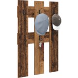 vidaXL Vješalica za kapute na zidu Staro drvo 65 x 3 x 100 cm | shoptok.hr