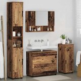  Set namještaja za kupaonicu 4 kom. Staro drvo | shoptok.hr