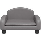  Dječja fotelja siva 50x40x30 cm umjetna koža | Eponuda.com