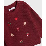 Sinsay Pamučni džemper s božićnim motivom | shoptok.hr