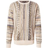 Iriedaily Pulover 'Theodore' bež / maslinasta / crna | shoptok.hr