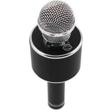 Manta mikrofon bežični sa zvučnikom i karaoke funkcijom, crni MIC12-BK | shoptok.hr