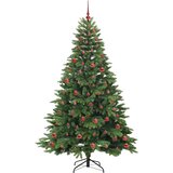  Umjetno božićno drvce s stalakom Zelena 210 cm PE i PVC | shoptok.hr