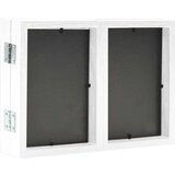 vidaXL Trodijelni okvir za fotografije bijeli 22x15 cm + 2x (10x15 cm) | shoptok.hr