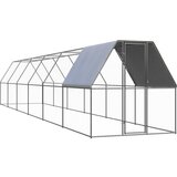 vidaXL Vanjski kavez za kokoši 2 x 12 x 2 m od pocinčanog čelika Cijene