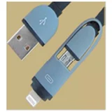 kabl usb 20 na micro usb lightning 2 u 1
