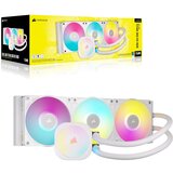 Corsair Vodeno hlađenje iCUE LINK TITAN 360 RX RGB Bele AIO, 360mm Radiator, Liquid CPU Cooler