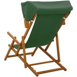  Ležaljka 3 Pozicija Čvrsto drvo eukaliptusa Zelena | shoptok.hr