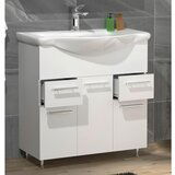 MID.YOU kombiniran umivalnik lisalo xl, bela | Shoptok.si