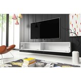 P & B nizka omarica lowa, bela, visoki sijaj, led | Shoptok.si