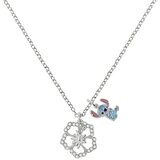 Disney Stitch Ogrlica - cvijet i Stitch, posrebrena Cijene