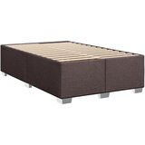 vidaXL Posteljni okvir temno rjav 120x190 cm tkanina, (21309027) Cene