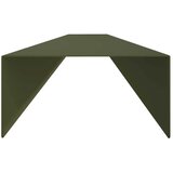 Profil za rubove vrta 10 kom. 100 x 10 x 5 cm Čelik - Maslinastozelena 100 x 10 x 5 cm 10 | shoptok.hr