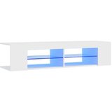 vidaXL TV ormarić s LED svjetlima bijeli 135 x 39 x 30 cm | shoptok.hr