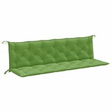  Jastuci za vrtnu klupu 2 kom zeleni 200x50x7 cm tkanina | shoptok.hr