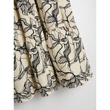 Sinsay Pamučna majica-haljina maxi s remenom | shoptok.hr