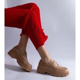 Gemre Dark beige eco leather moccasins Fiorenza | Shoptok.si