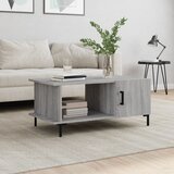 vidaXL Stolić za kavu boja hrasta 90x50x40 cm konstruirano drvo Cijene