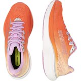 Saucony Tekaški čevelj 'RIDE 19' sivka / oranžna / svetlo oranžna / srebrna | Shoptok.si