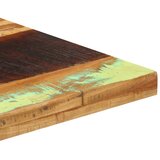 Bistro stol četvrtasti 50 x 50 x 75 cm masivno obnovljeno drvo | shoptok.hr
