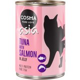 Cosma Varčno pakiranje Asia v želatini 12 x 400 g - Tuna & losos Cene
