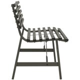  Vrtna klupa 110 cm čelična crna | Eponuda.ba