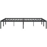 Metalni okvir za krevet crni 160x200 cm | Shoptok.si