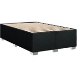  Krevet s oprugama i madracem crni 120 x 200cm od tkanine | shoptok.hr