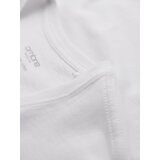Ombre BASIC men's classic cotton T-shirt with a crew neckline - white | Shoptok.si