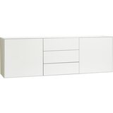 Hammel Furniture Bela nizka komoda 180x59 cm Edge by Hammel - Hammel Furniture Cene