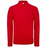  MAJICA DOLGI ROKAVI POLO B&C ID.001 LSL 180G RDEČA 2XL | shoptok.hr