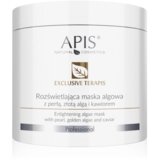 Apis Natural Cosmetics exclusive terapis - maska od algi za posvetljivanje kože sa biserom, zlatnim algama i kavijarom - 200 g Cene