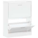 Maison Chic Omarice za obutev - Kopa za čevlje visok sijaj bela 63x24x81 cm inženirski les, (21778123) | Shoptok.si