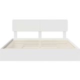  Krevet s od storage Bijelo 180 x 200 cm Konstruirano drvo | shoptok.hr