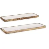 Pladnjevi u setu 2 kom 15x46 cm Knossos –