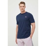 Kappa Bombažna kratka majica mornarsko modra barva | Shoptok.si