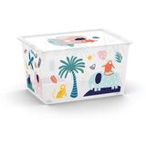Kis Bijela plastična dječja kutija za pohranu 55x39x31 cm C Box Style – Cijene
