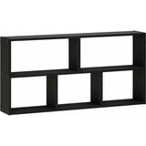  Polica na zidu Crni hrast 102 x 17 x 50 cm Konstruirano drvo | shoptok.hr