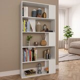 vidaXL Knjižna omara/paravan bela 80x24x159 cm iverna plošča Cene