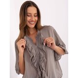 Italy Moda Shirt-MI-KS-92224.95-dark beige | shoptok.hr