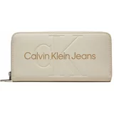 Calvin Klein Jeans Velika ženska denarnica K60K607634 Écru