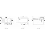 Blanco sudoper LANTOS 8 S-IF Compact INOX 18/10, s dalj. upr. | shoptok.hr