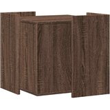  Kutija z mačji pijesak boja hrasta 53x53x51cm konstruirano drvo | shoptok.hr