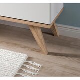 MID.YOU Komoda Stockholm, Barva Hrasta, Bela | Shoptok.si