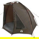 vidaXL Šotor za ribolov rjav vodoodporen | Shoptok.si