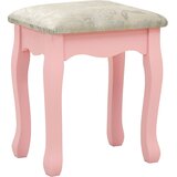  Toaletni stolić sa stolcem rozi 80x69x141 cm drvo paulovnije | shoptok.hr