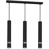  Luster na sajli JOKER 3xGU10/25W/230V crna/sjajni hrom | Eponuda.com