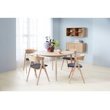 Hammel Furniture Tamno siva/u prirodnoj boji blagovaonska stolica od punog hrasta City – | shoptok.hr