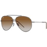 Ray-ban Aviator Reverse RBR0101S 004/CB L (62) Siva/Rjava Cene